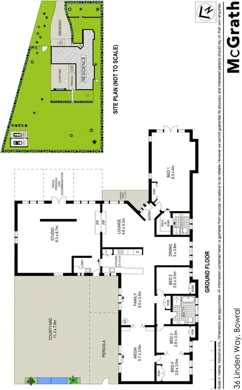 Floorplan of Homely house listing, 36 Linden Way, Bowral NSW 2576