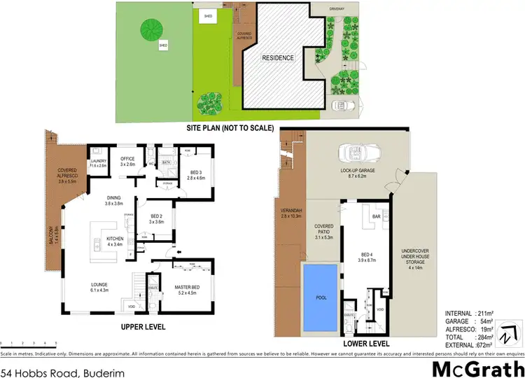 Floorplan of Homely house listing, 54 Hobbs Road, Buderim QLD 4556