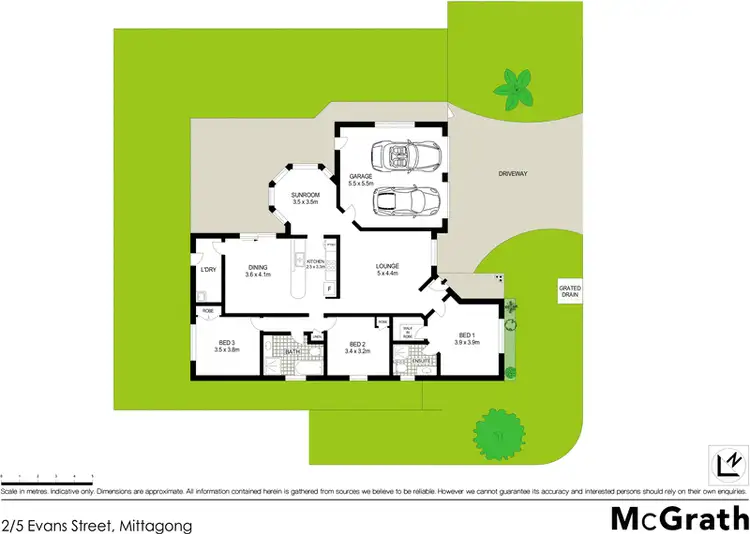 Floorplan of Homely villa listing, 2/5 Evans Street, Mittagong NSW 2575