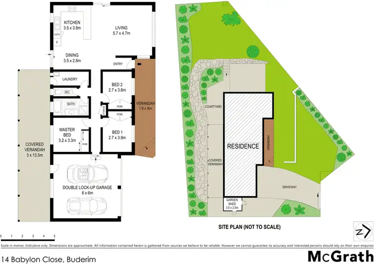Floorplan of Homely house listing, 14 Babylon Close, Buderim QLD 4556