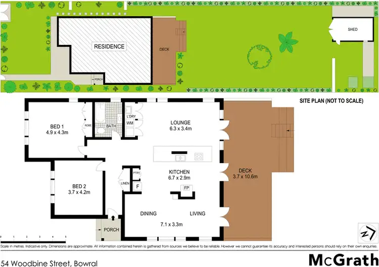 Floorplan of Homely house listing, 54 Woodbine Street, Bowral NSW 2576