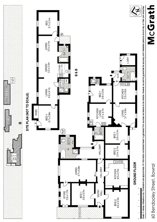 Floorplan of Homely house listing, 60 Bendooley Street, Bowral NSW 2576