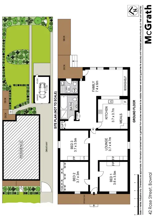 Floorplan of Homely house listing, 42 Rose Street, Bowral NSW 2576