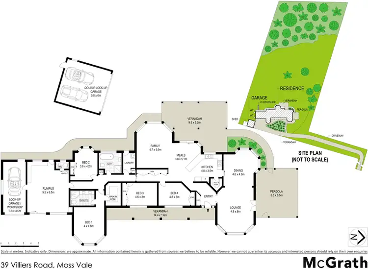 Floorplan of Homely house listing, 39 Villiers Road, Moss Vale NSW 2577