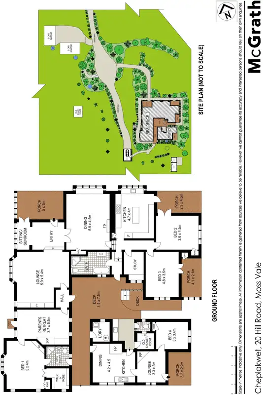 Floorplan of Homely house listing, Cheplakwet 20 Hill Road, Moss Vale NSW 2577