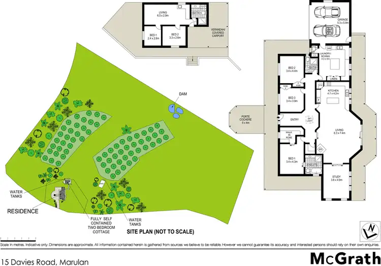 Floorplan of Homely rural property listing, 'Rosewood Trufferie' 15 Davies Road, Marulan NSW 2579