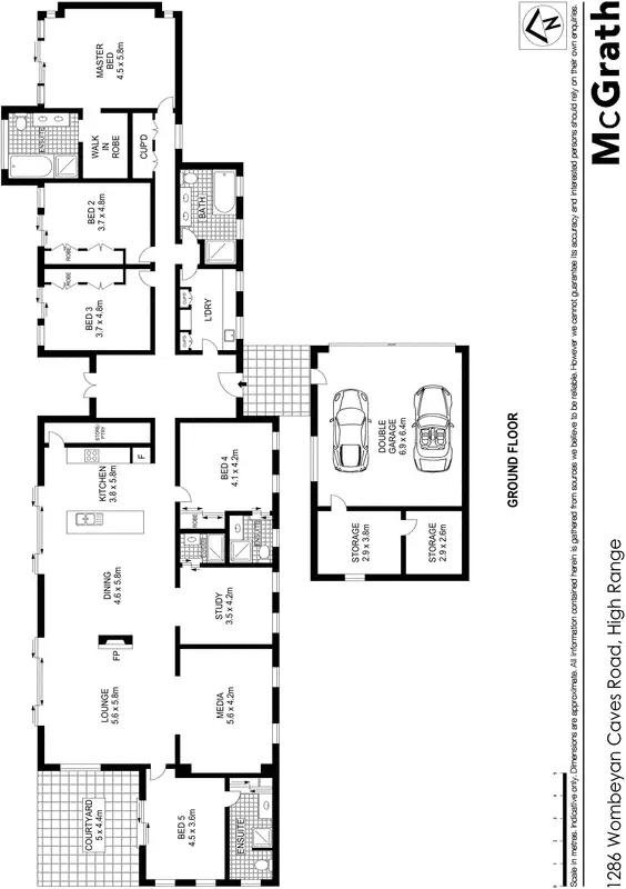Floorplan of Homely rural property listing, 1286 Wombeyan Caves Road, High Range NSW 2575