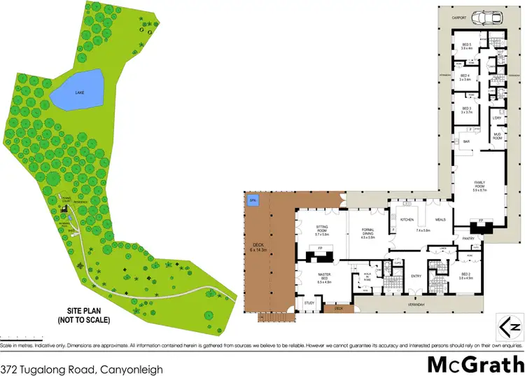 Floorplan of Homely rural property listing, 372 Tugalong Road, Canyonleigh NSW 2577