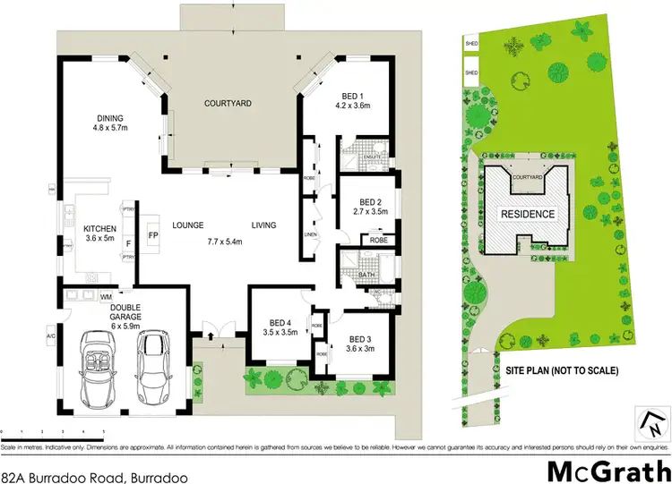 Floorplan of Homely house listing, 82A Burradoo Road, Burradoo NSW 2576