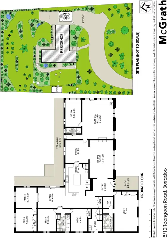 Floorplan of Homely house listing, 8-10 Toongoon Road, Burradoo NSW 2576