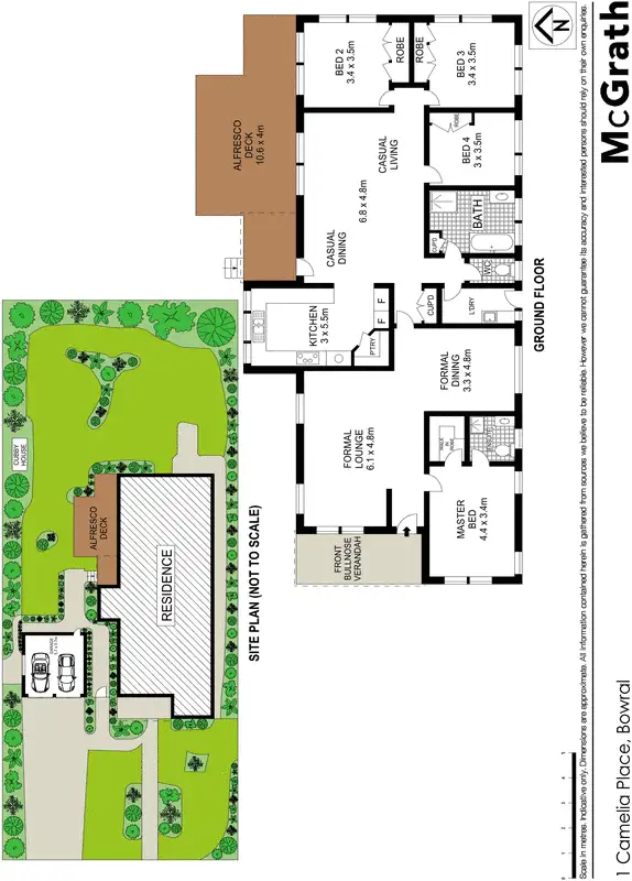 Floorplan of Homely house listing, 1 Camelia Place, Bowral NSW 2576
