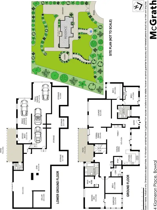 Floorplan of Homely house listing, 4 Kiameron Place, Bowral NSW 2576