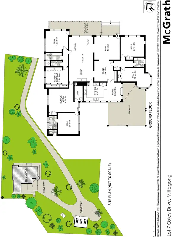 Floorplan of Homely house listing, Lot 7 Oxley Drive, Mittagong NSW 2575