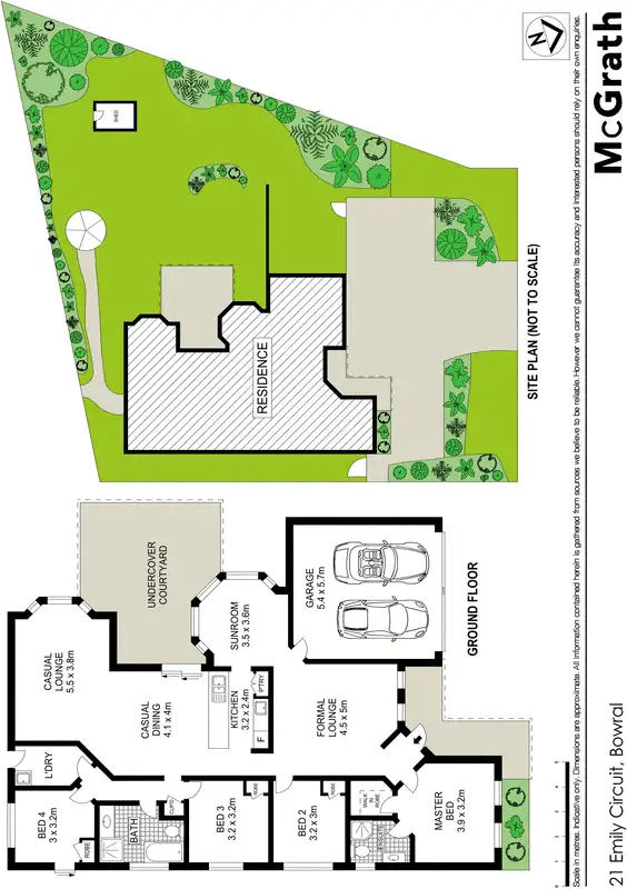 Floorplan of Homely house listing, 21 Emily Circuit, Bowral NSW 2576