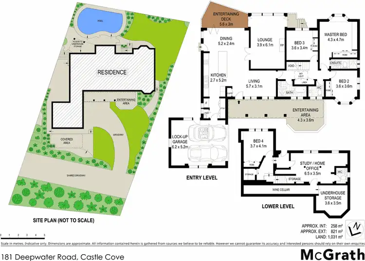 Floorplan of Homely house listing, 181 Deepwater Road, Castle Cove NSW 2069