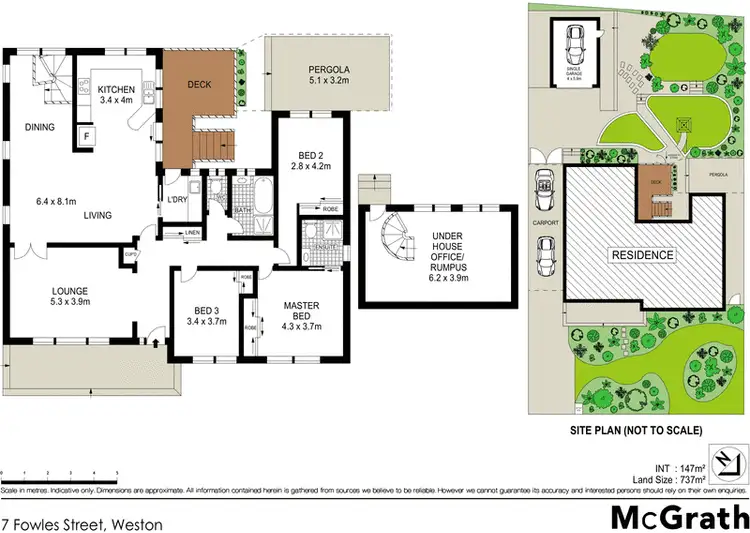 Floorplan of Homely house listing, 7 Fowles Street, Weston ACT 2611