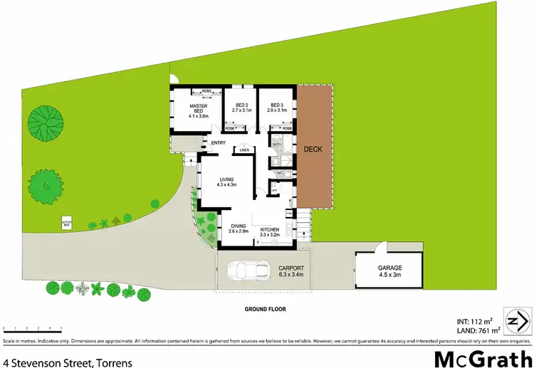 Floorplan of Homely house listing, 4 Stevenson Street, Torrens ACT 2607