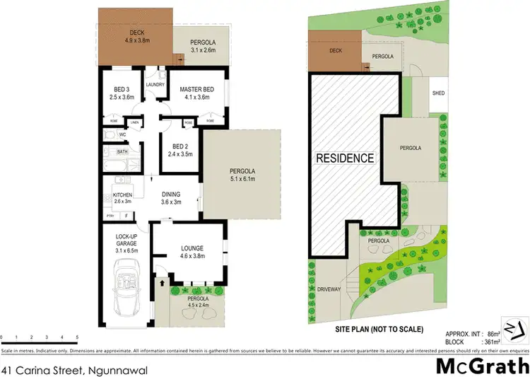 Floorplan of Homely house listing, 41 Carina Street, Ngunnawal ACT 2913