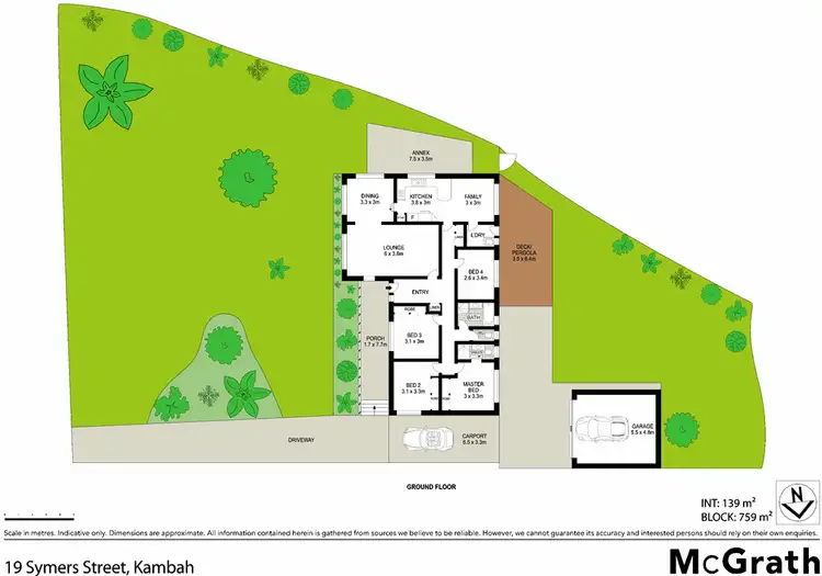 Floorplan of Homely house listing, 19 Symers Street, Kambah ACT 2902