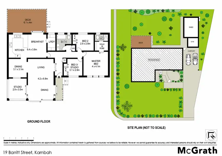 Floorplan of Homely house listing, 19 Barritt Street, Kambah ACT 2902
