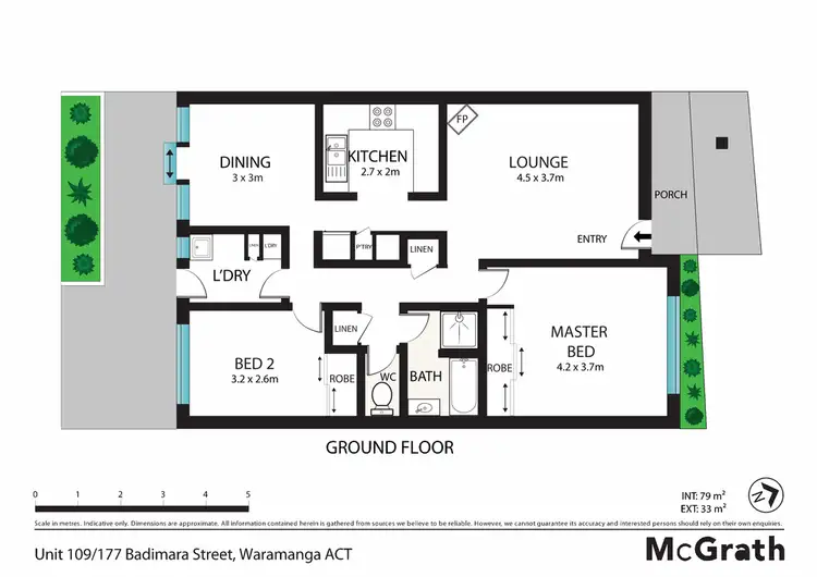 Floorplan of Homely townhouse listing, 109/177 Badimara Street, Fisher ACT 2611