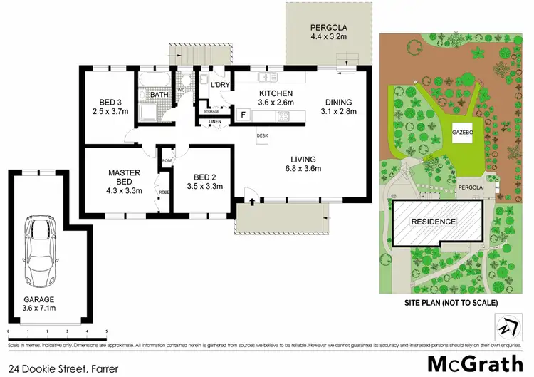 Floorplan of Homely house listing, 24 Dookie Street, Farrer ACT 2607