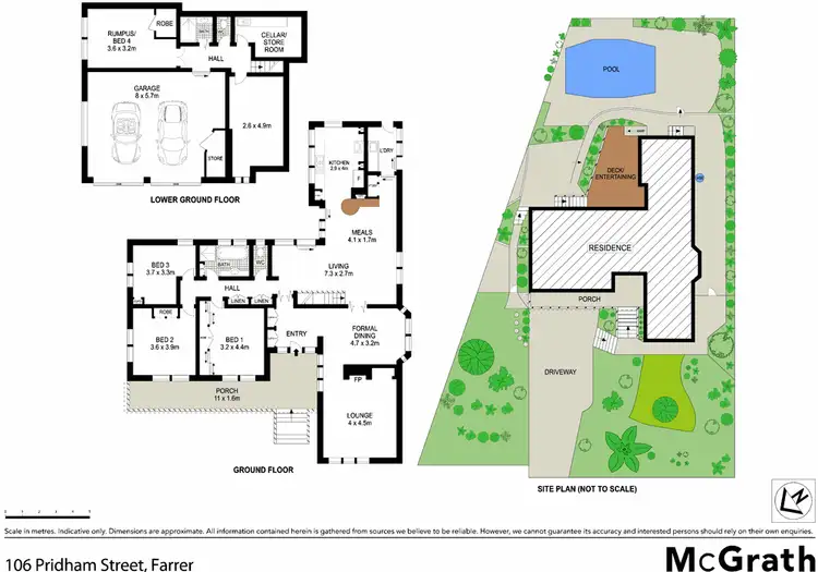 Floorplan of Homely house listing, 106 Pridham Street, Farrer ACT 2607