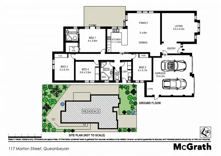 Floorplan of Homely house listing, 117 Morton Street, Crestwood NSW 2620