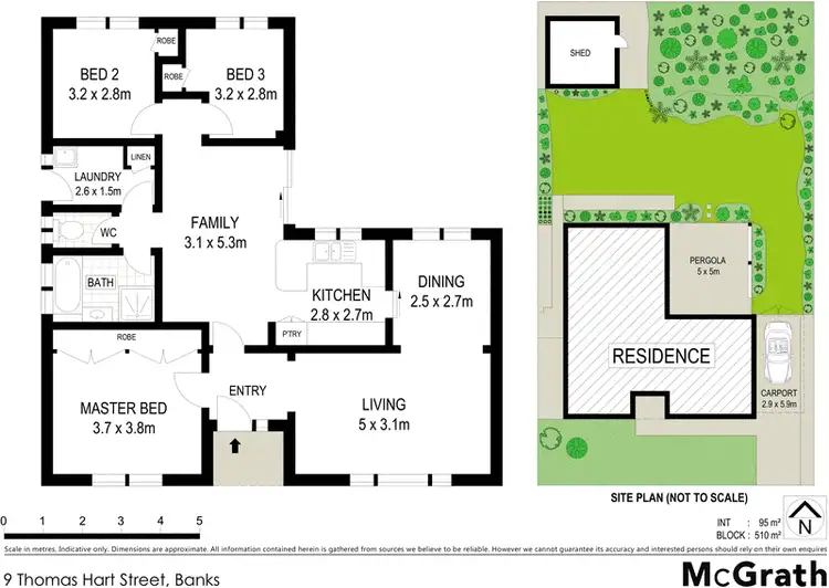 Floorplan of Homely house listing, 9 Thomas Hart Street, Banks ACT 2906