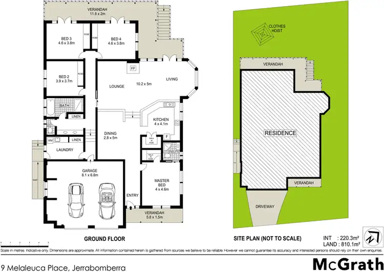Floorplan of Homely house listing, 9 Melaleuca Place, Jerrabomberra NSW 2619