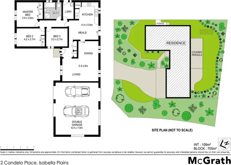 Floorplan of Homely house listing, 2 Candelo Place, Isabella Plains ACT 2905