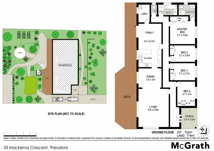 Floorplan of Homely house listing, 33 Mackerras Crescent, Theodore ACT 2905
