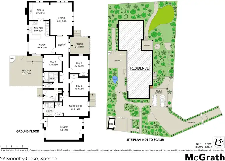 Floorplan of Homely house listing, 29 Broadby Close, Spence ACT 2615