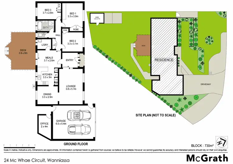 Floorplan of Homely house listing, 24 McWhae Circuit, Wanniassa ACT 2903