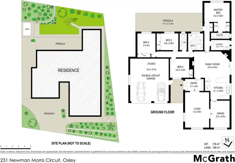Floorplan of Homely house listing, 231 Newman Morris Circuit, Oxley ACT 2903