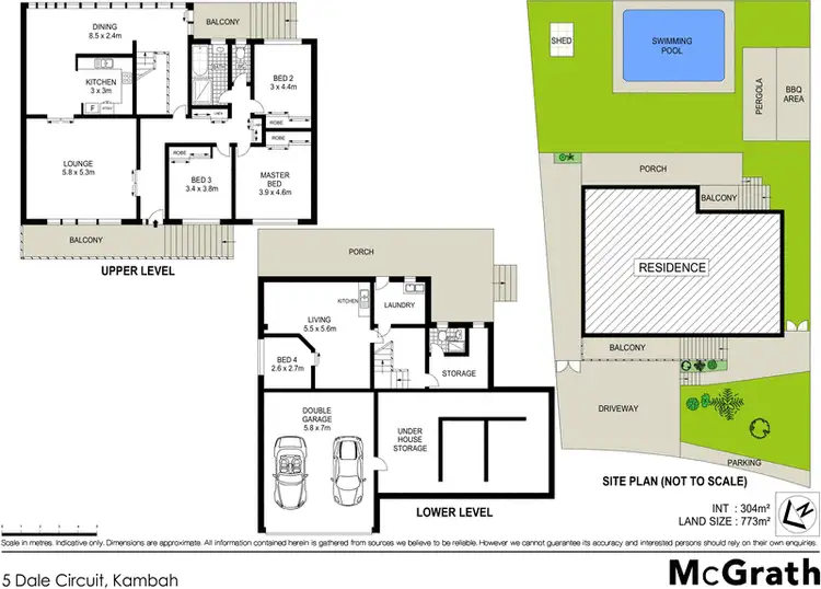 Floorplan of Homely house listing, 5 Dale Circuit, Kambah ACT 2902