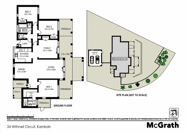 Floorplan of Homely house listing, 24 Withnell Circuit, Kambah ACT 2902