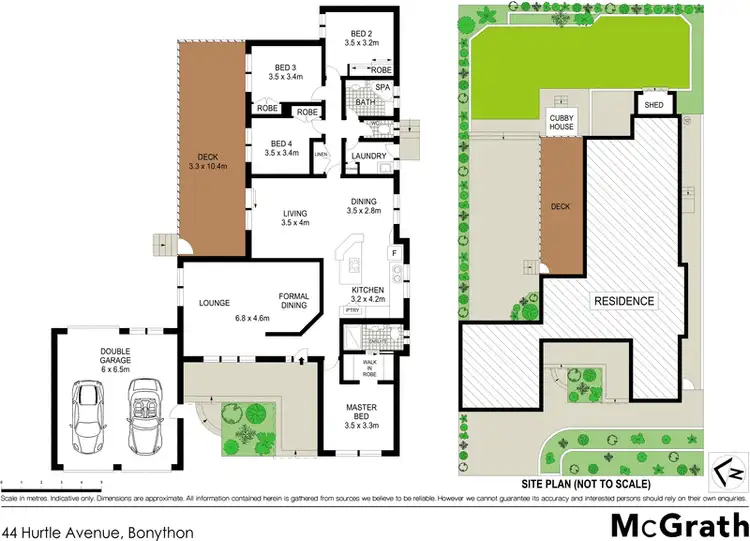 Floorplan of Homely house listing, 44 Hurtle Avenue, Bonython ACT 2905