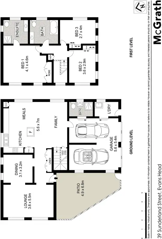 Floorplan of Homely house listing, 39 Sunderland Street, Evans Head NSW 2473