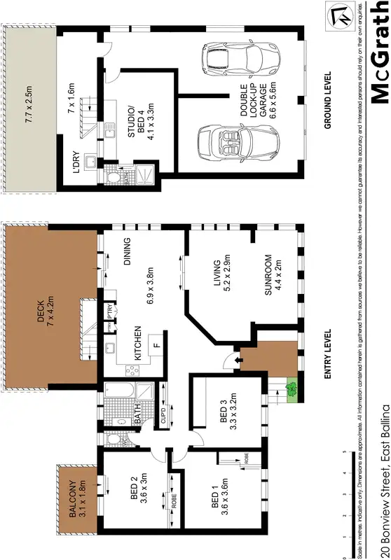 Floorplan of Homely house listing, 20 Bonview Street, East Ballina NSW 2478