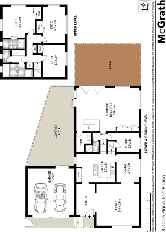 Floorplan of Homely house listing, 8 Dobie Place, East Ballina NSW 2478