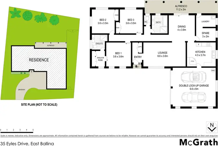 Floorplan of Homely house listing, 35 Eyles Drive, East Ballina NSW 2478