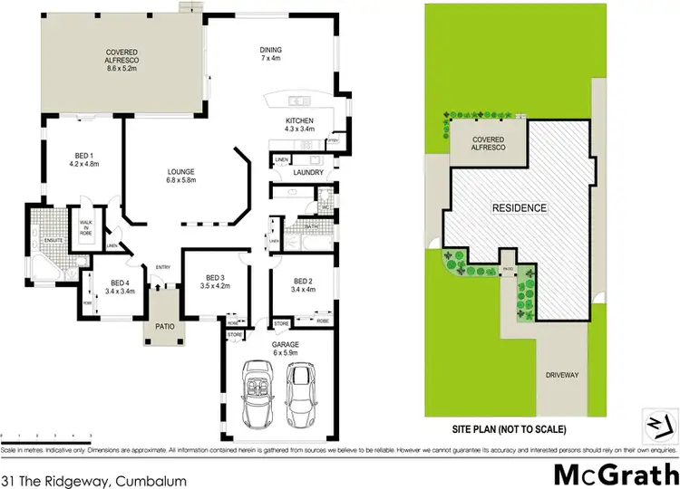 Floorplan of Homely house listing, 31 The Ridgeway, Cumbalum NSW 2478