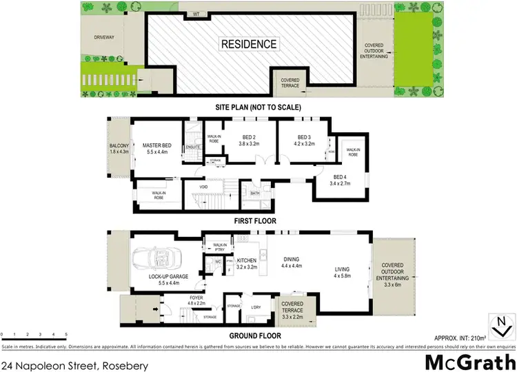 Floorplan of Homely house listing, 24 Napoleon Street, Rosebery NSW 2018