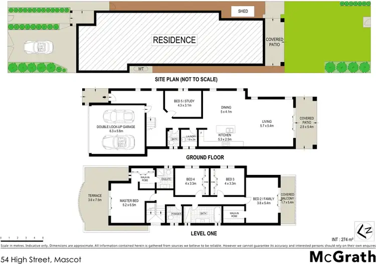 Floorplan of Homely house listing, 54 High Street, Mascot NSW 2020