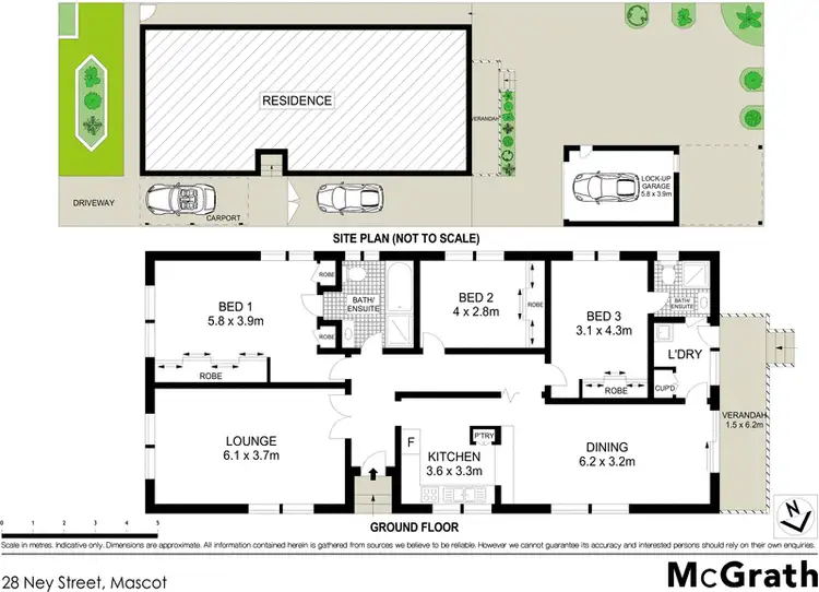 Floorplan of Homely house listing, 28 Ney Street, Mascot NSW 2020