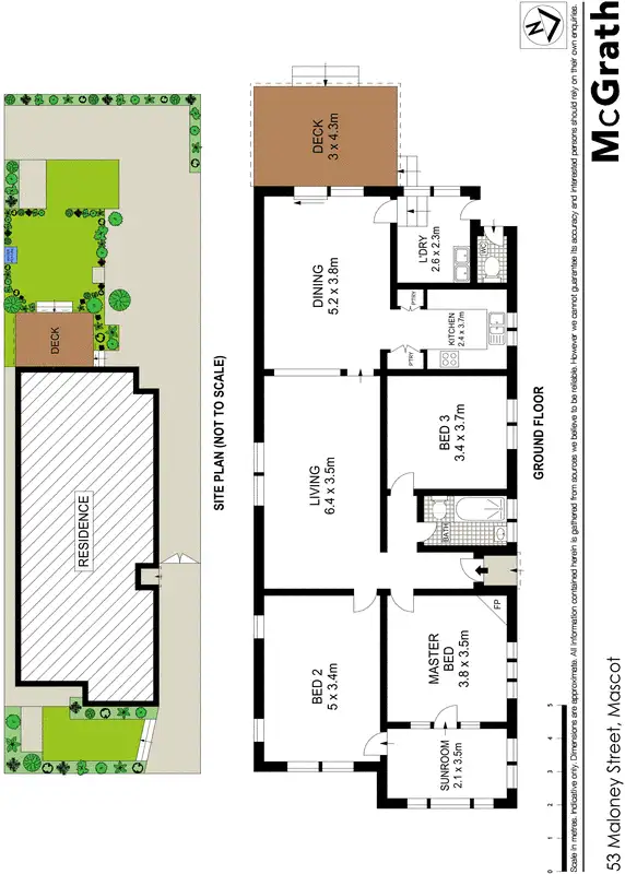 Floorplan of Homely house listing, 53 Maloney Street, Mascot NSW 2020