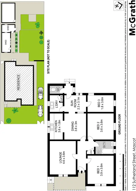 Floorplan of Homely house listing, 112 Sutherland Street, Mascot NSW 2020