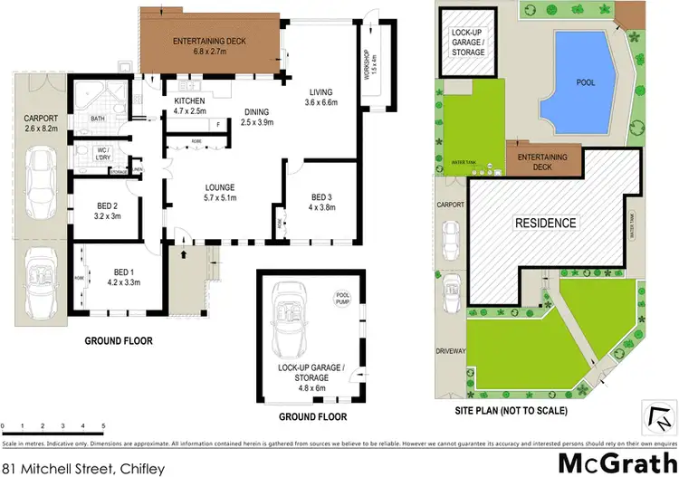 Floorplan of Homely house listing, 81 Mitchell Street, Chifley NSW 2036