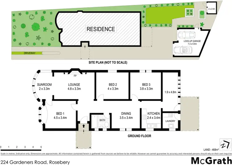 Floorplan of Homely house listing, 224 Gardeners Road, Rosebery NSW 2018